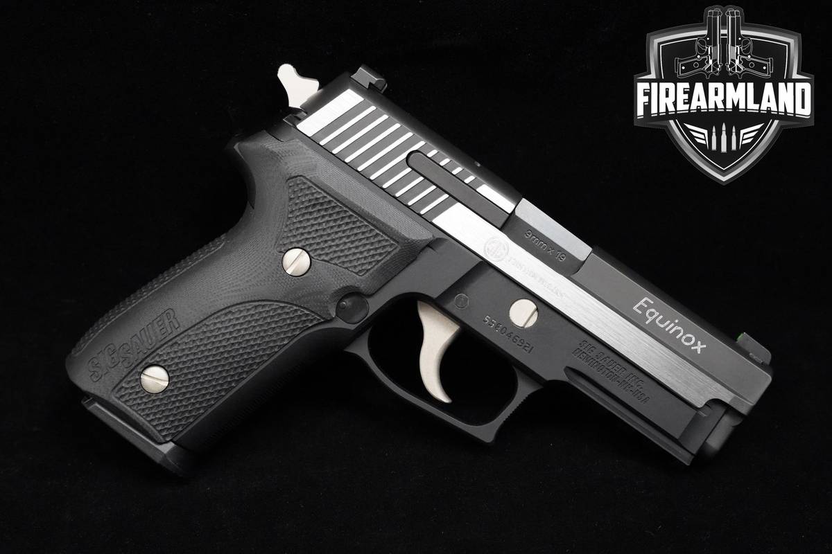 LIKE-NEW Sig Sauer P229 Equinox 1 of 300 Custom Works 9mm Sig-Sauer-P229