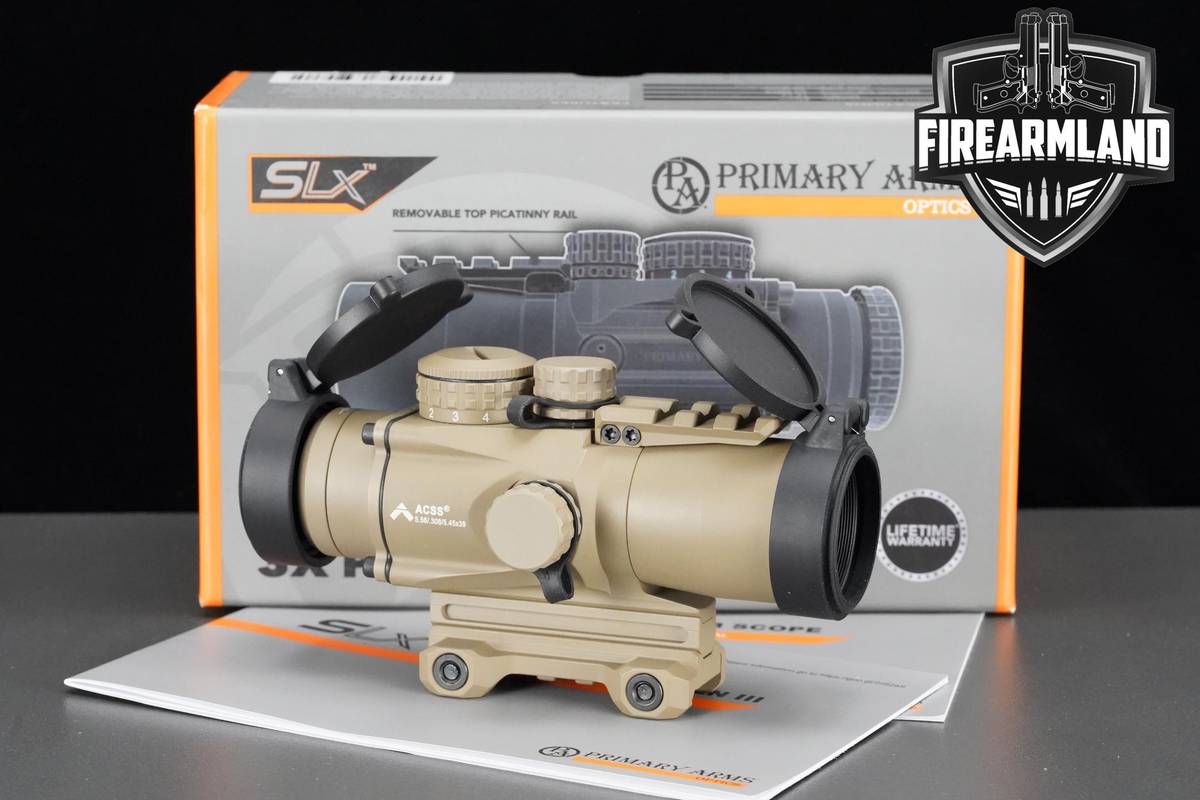 LIKE-NEW Primary Arms SLx Gen3 FDE Primary Arms 3x32mm SLx Gen-3 FDE +OPTIC