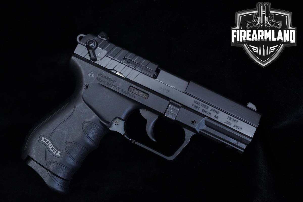 Walther PK380 380 ACP 3.66" Two-Tone Walther PK-380 DA/SA