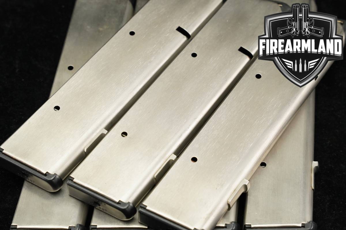 Wilson Combat (WC) 7x Seven 10-Rd 1911 Magazines .45 ACP ETM Elite Tactical