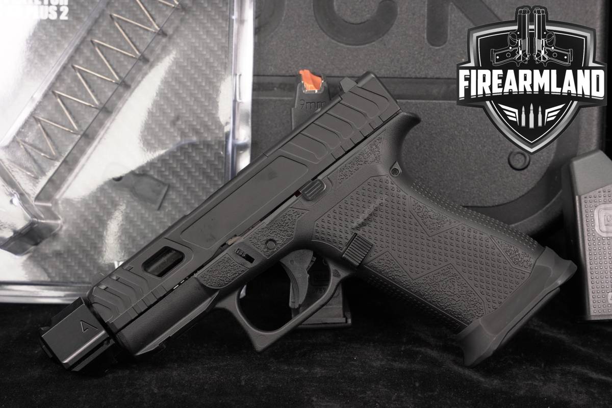 Glock 43X G43X Slimline 9mm Optics-Ready AGENCY ARMS COMP +2 MAGS