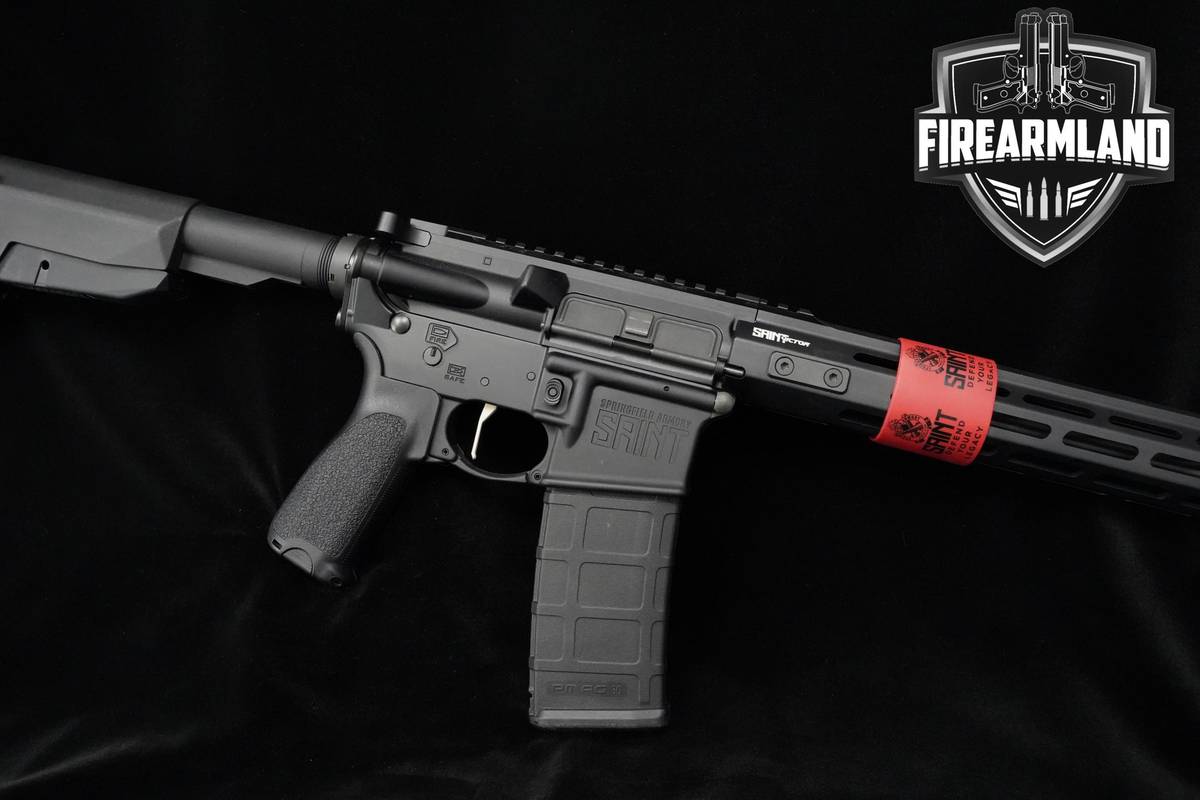 Springfield Armory Saint Victor AR-15 AR15 AR 16" AR15 +ORIG CASE