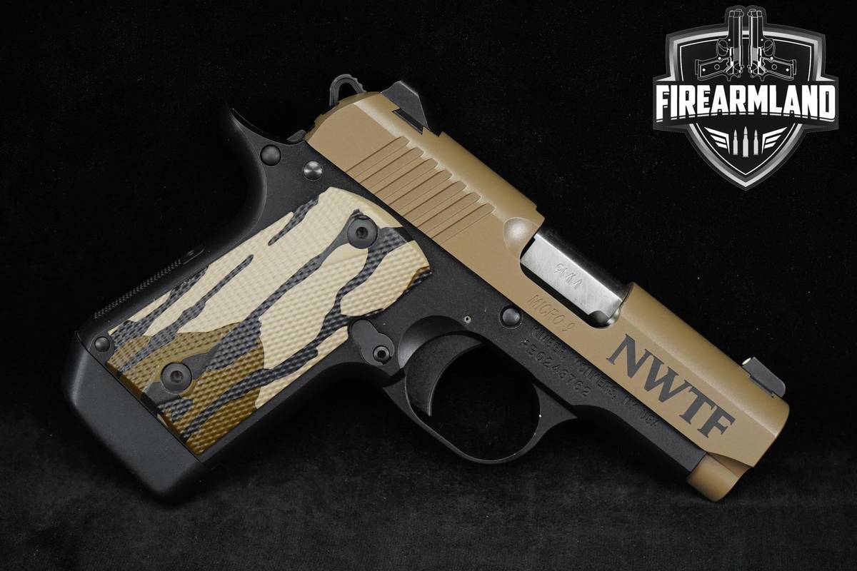 COLLECTOR Kimber Micro 9 NWTF Special Edition 1911 Pocket Carry Pistol