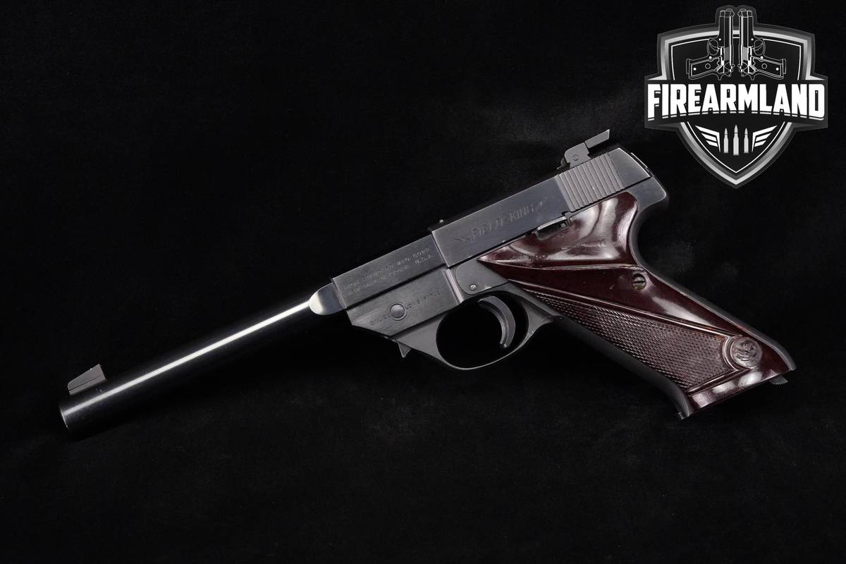 VINTAGE! High Standard Field-King 1st Model 22LR 6.75" +2 MAGS & ORIG BOX
