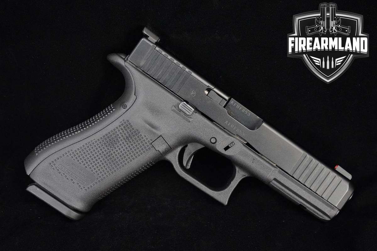 Glock 17 Gen5 MOS 9mm Glock G17 G-17 Gen-5 AmeriGlo +2 MAGS & ORIG CASE