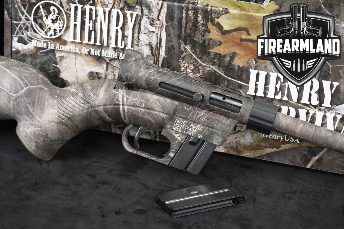 Henry U.S Survival AR-7 TrueTimber Kanati Camo 22LR +2 MAGS & ORIG BOX