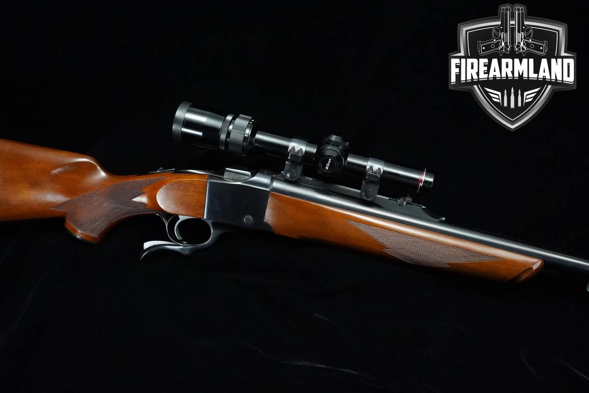 1983 Ruger No.1 45-70 Govt 22" Blued Ruger #1 Number 1 NO1 +OPTIC