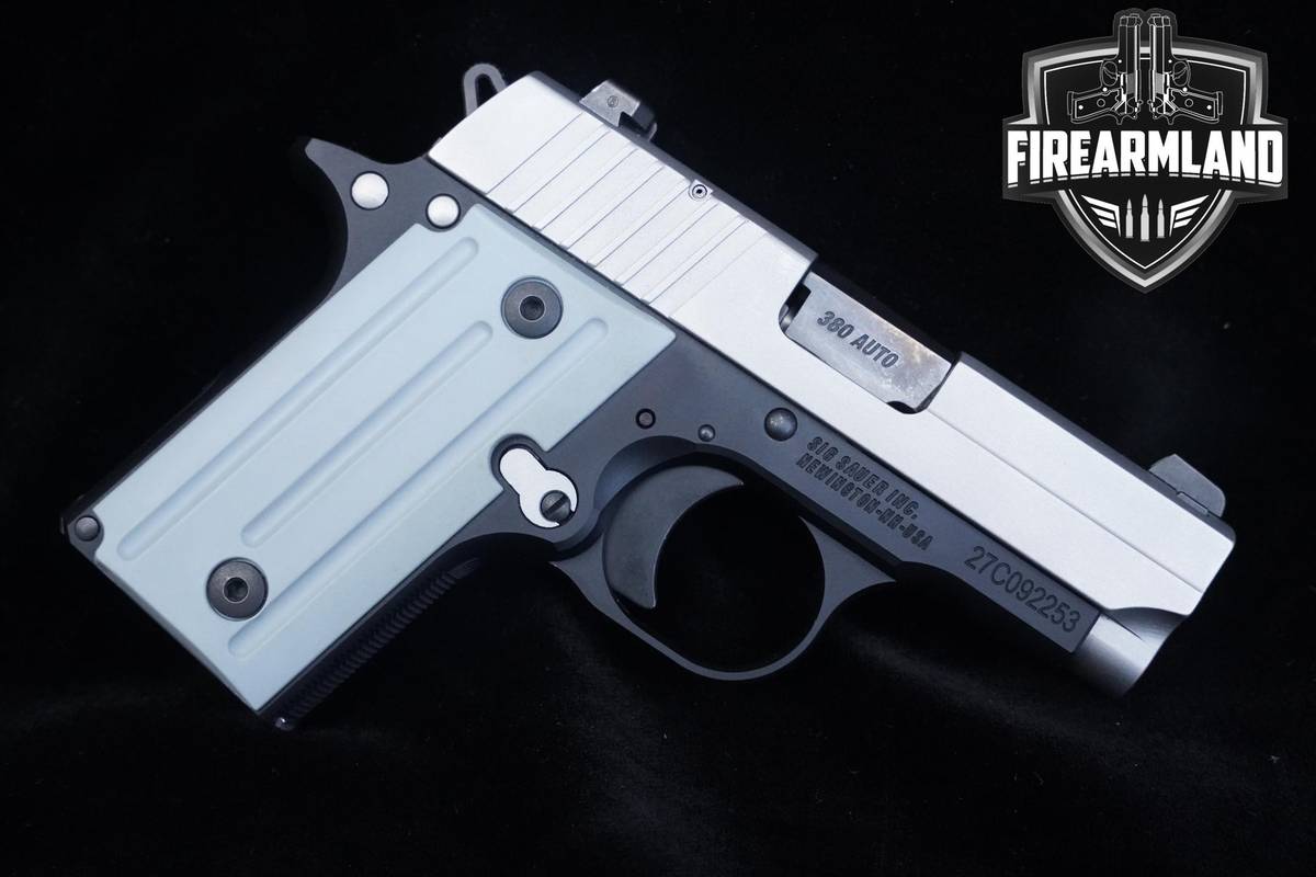 Sig Sauer P238 2-Tone CA Compliant 380 ACP 2.7" Sig-Sauer P238 P-238 +2MAGS