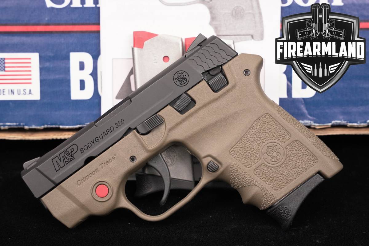 Smith & Wesson M&P Bodyguard 380 380ACP S&W BG380 CT LASER +3 MAGS, BOX