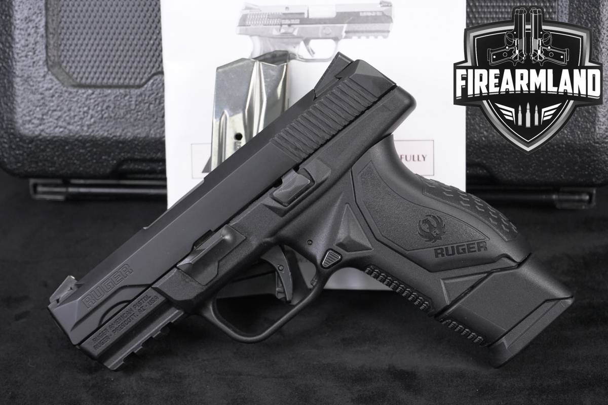 Ruger AMERICAN PISTOL Compact Pro 9mm 3.5" NOVAK SIGHTS +2 MAGS & OG CASE