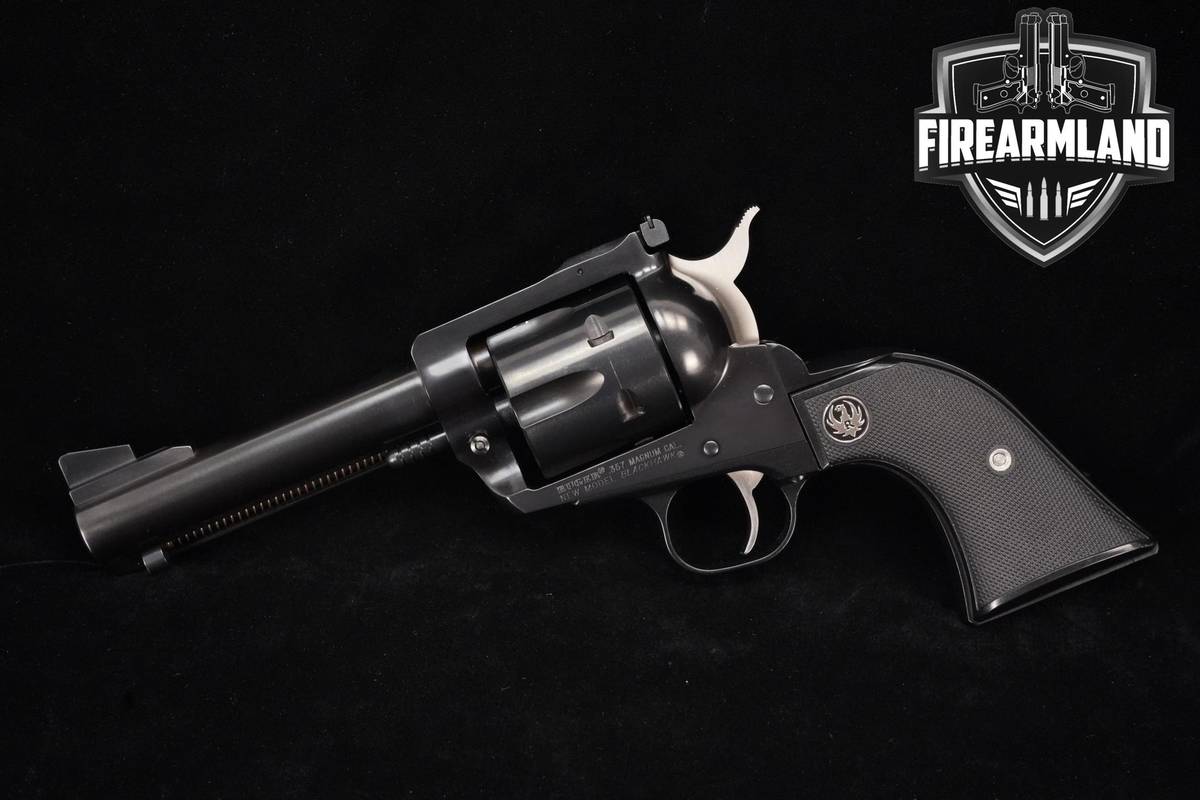Ruger New Model Blackhawk Convertible .357 Mag / 9mm 4.62" Blued