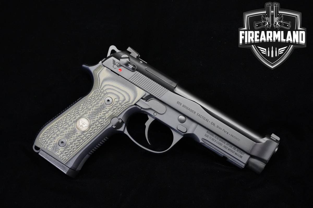 Beretta 92G Brigadier Tactical Wilson Combat 9mm 4.9" Beretta 92 M9 DA/SA