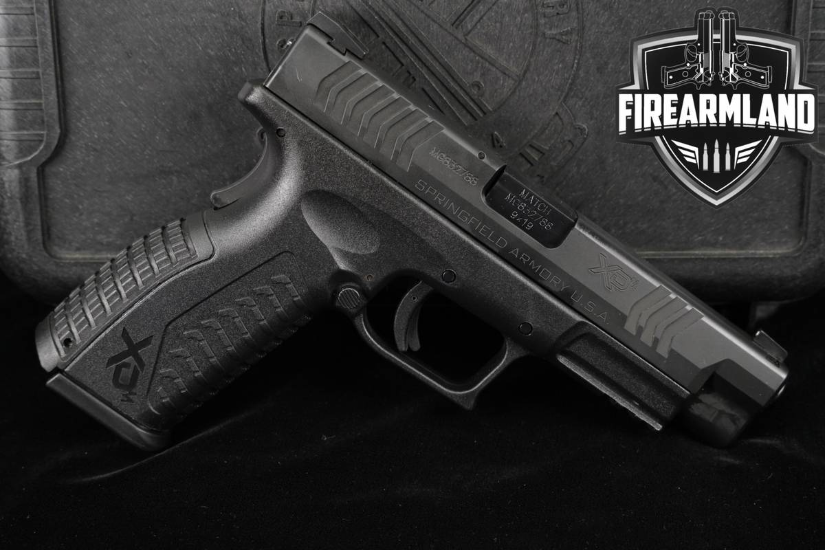 Springfield Armory XD(M)-9 4.5 9mm XDM XDM9 XD-M +CASE