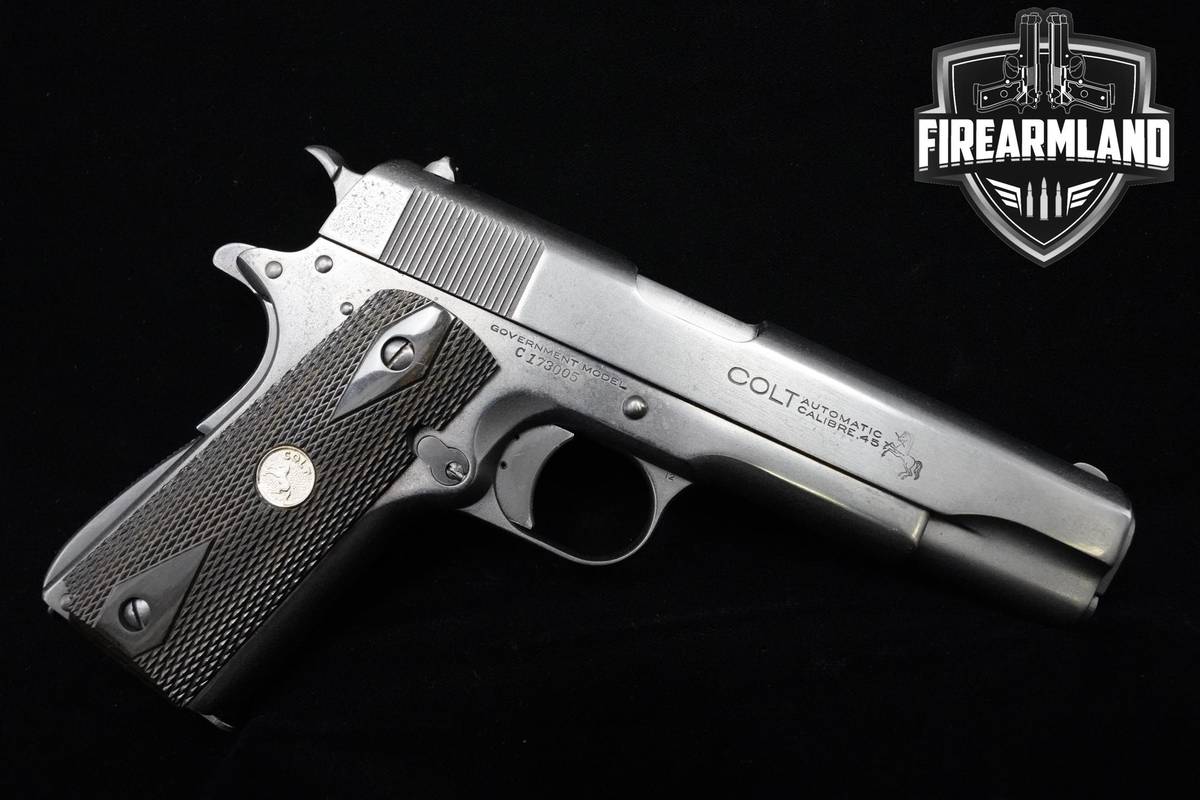 INTERWAR! 1933 Colt Government Model 45 ACP 1911 5" Blued Colt 1911 1911A1