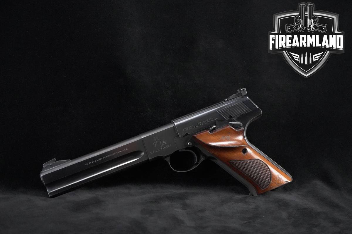 1962 Colt Woodsman Match Target  22LR 6" Blued Colt-Woodman