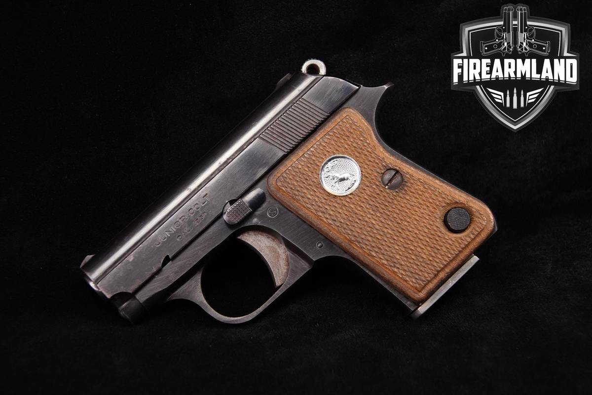 ASTRA-CUP-STYLE 1965 Colt Junior .25 ACP 2.25" Blued +ORIG BOX