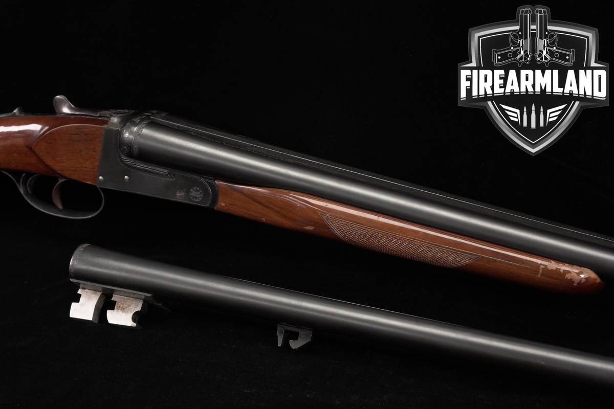 TWO BARREL SET Zabala Hermanos Model 202 Richland Arms Co Import 12-Ga SXS