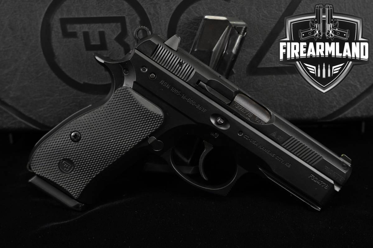 CZ 75 P-01 9mm 3.75" CZ75 P01 +2 MAGS & ORIG CASE