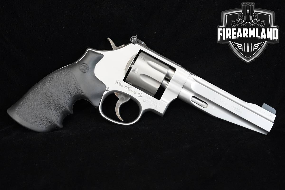 Smith & Wesson (S&W) Model 986 Pro Series 9mm 5" Matte Silver S&W 986 DA/SA