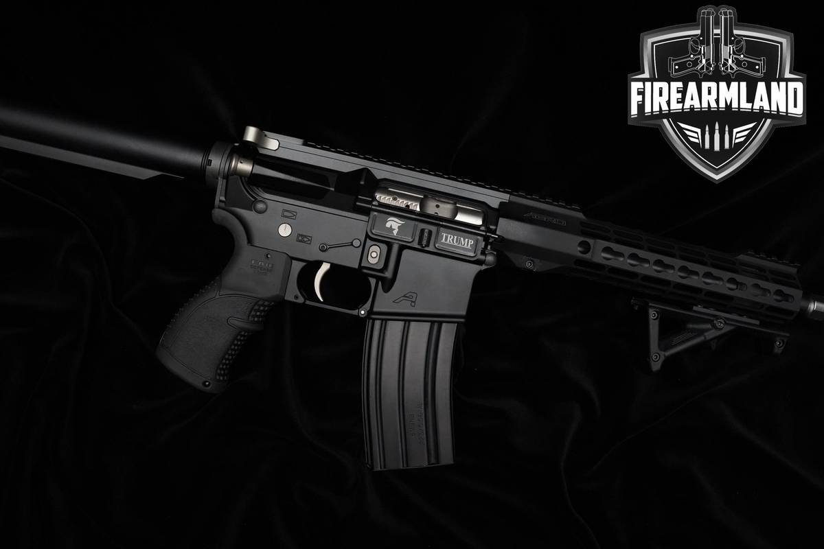 LIKE-NEW Aero Precision Trump 45 AR-15 Pistol 5.56 10.5" AR-15 AR +2 MAGS