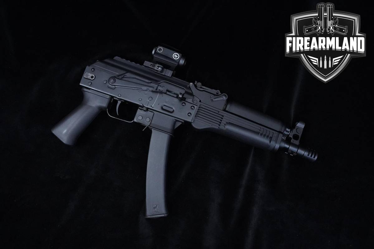 Kalashnikov USA KP-9 9mm 9.25" KP-9 KP9 Vityaz +2 MAGS, ORIG CASE & OPTIC