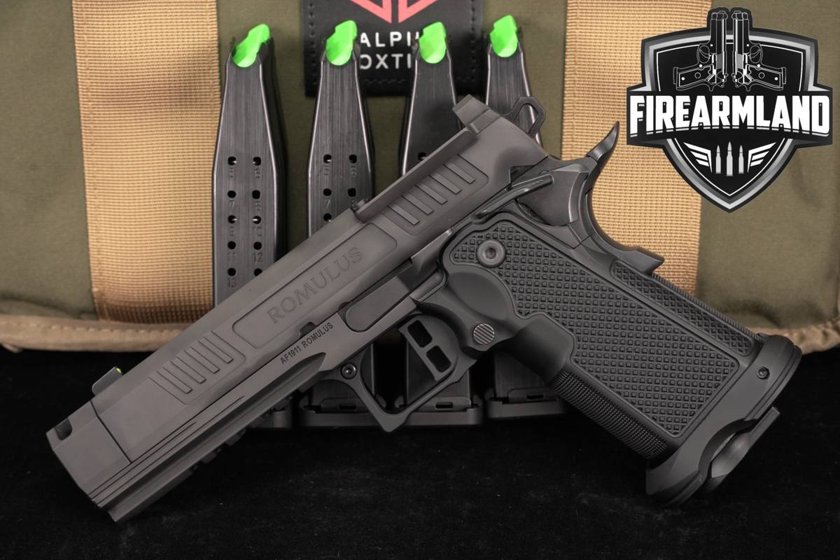 Alpha Foxtrot AF1911 Romulus Comp 9mm AF-1911 2011 +5 MAGS & ORIG CASE