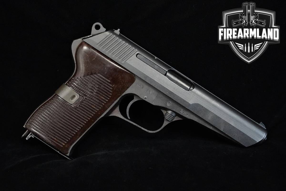 1954 CZ CZ-52 7.62x25 Tokarev 4.7" Blued CZ-52 CZ52 CZ-52 +5 MAGS & 9mm BBL