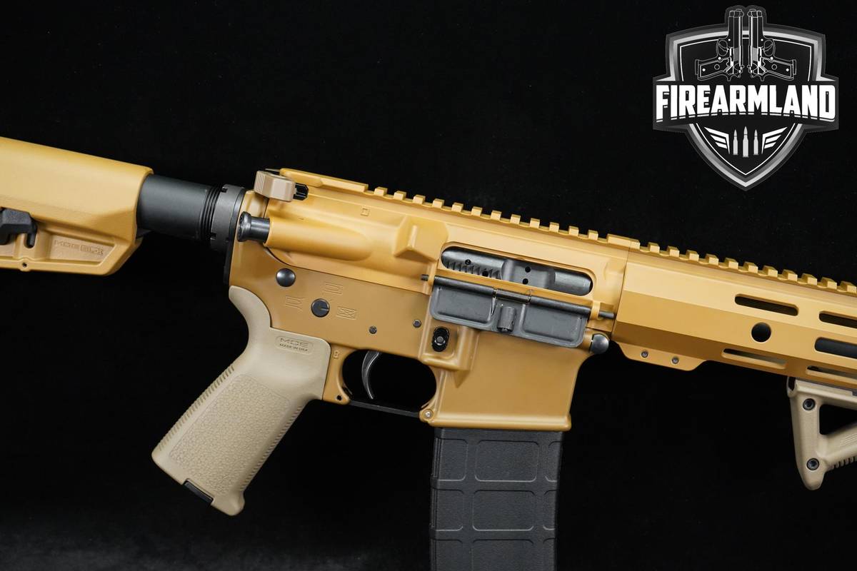 Shark Coast Customs SCT-15 5.56 NATO AR AR15 16 FDE +3 MAGS