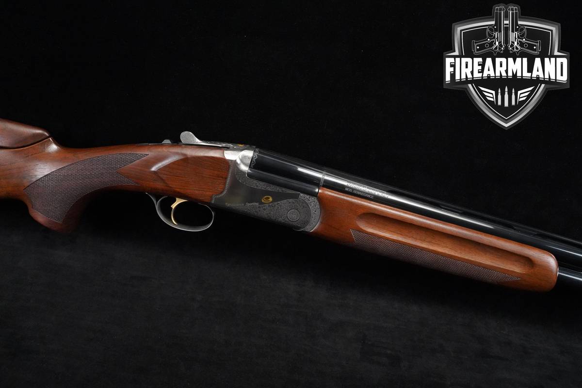 ENGRAVED Franchi Renaissance Sporting 12-Gauge 30" Coin & Walnut +ORIG CASE