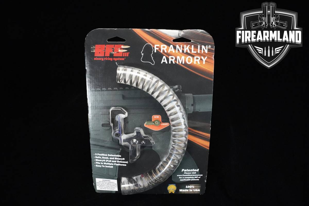 NEW Franklin Armory BFSIII AR-S1 Binary Firing Systems Binary Trigger AR15