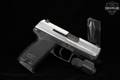 Heckler & Koch (H&K, HK) USP Compact Variant 6 (DAO, Right-Side Safety) .45 ACP Two-Tone Stainless in Very Good Condition Image 2