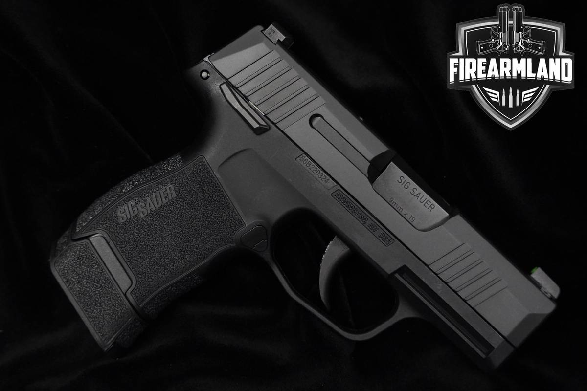 Sig Sauer P365 TACPAC 9mm 3.1" Nitron P365 P-365 3MAGS, ORIG CASE & HOLSTER