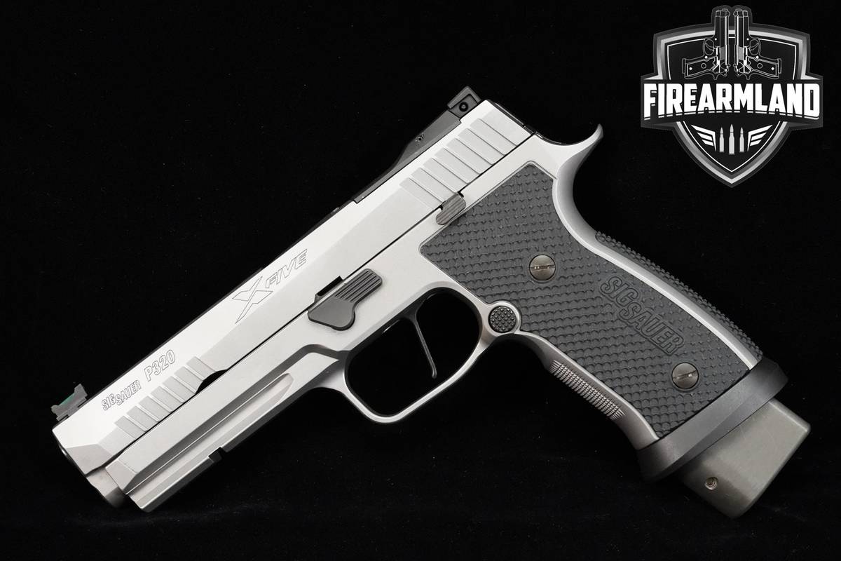 2024 Sig Sauer P320 X-FIVE SXG 9mm 5" Stainless P 320 X5 +2 MAGS & OG CASE