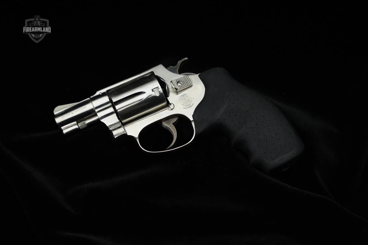 VERY RARE 1962 Nickel Plated S&W Model 37 Airweight 38 SPL Revolver S&W 37