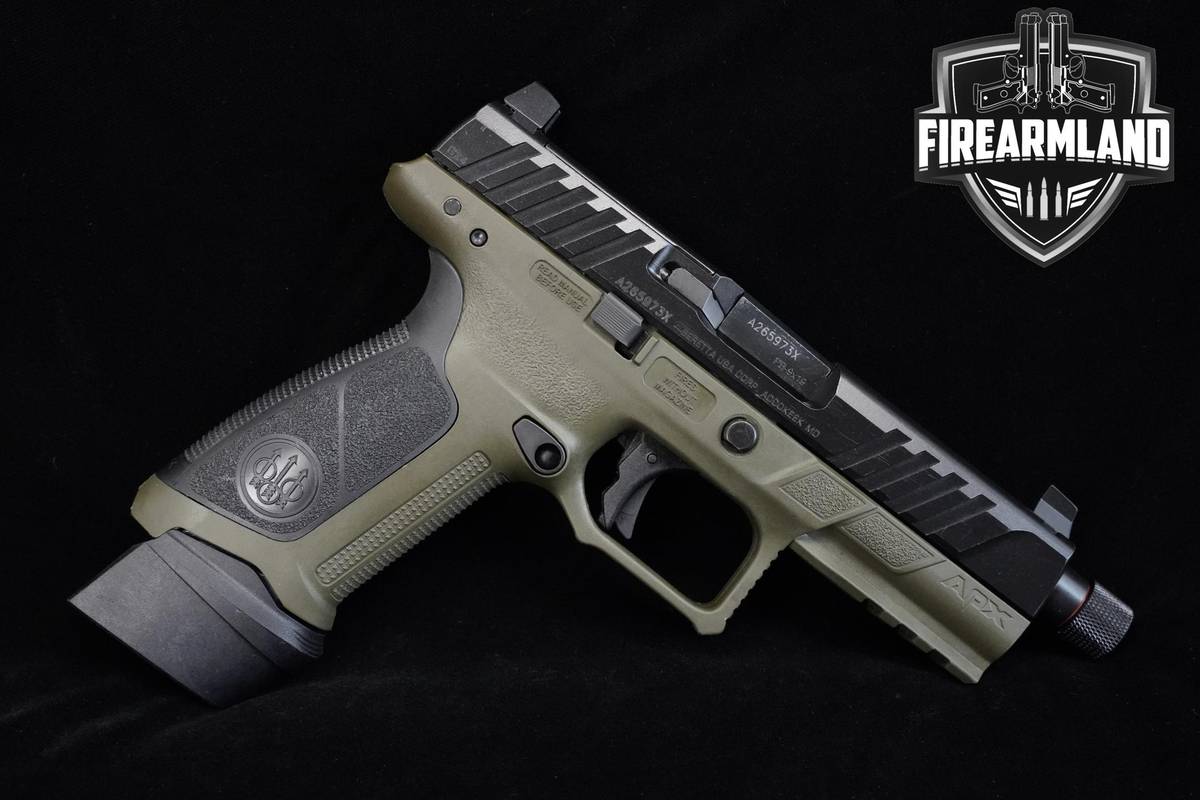 Beretta APX A1 Tactical Two-Tone Threaded Beretta-APX A1 APXA1 ORIG CASE