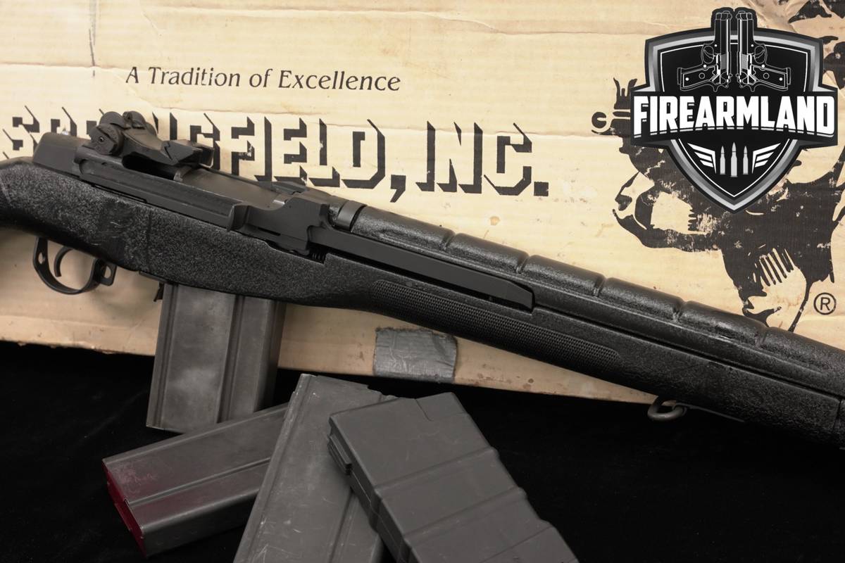 1993-1994 Springfield Armory M1A Standard 22" M1 A +4 MAGS & ORIG BOX