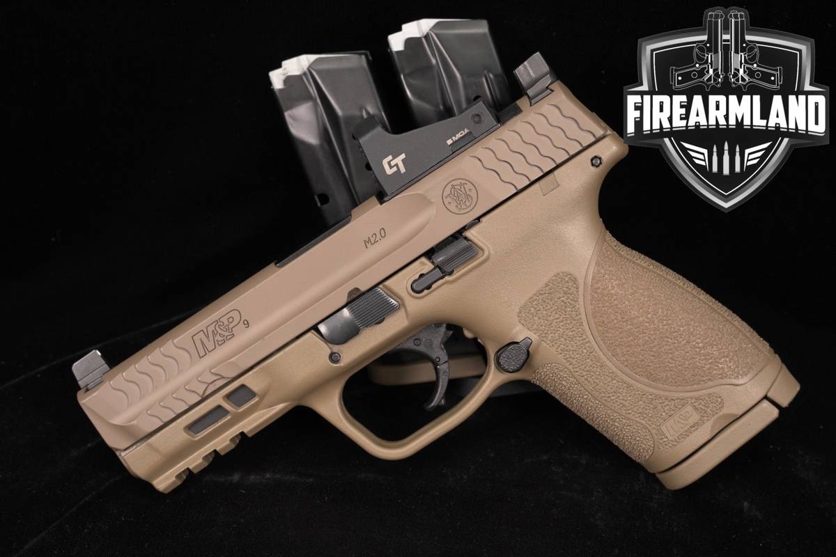 Smith & Wesson M&P9 M2.0 Compact, Optics-Ready S&W 9mm 4" M&P-9 +3 MAGS