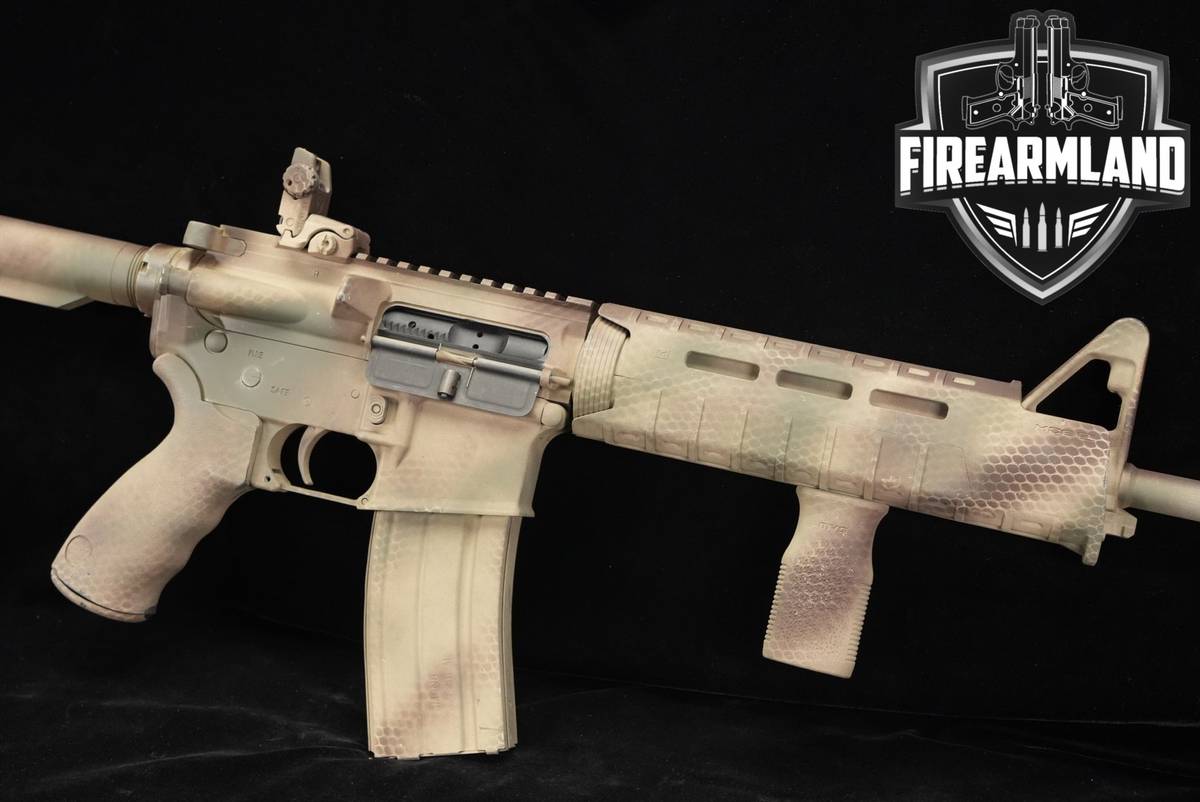 DPMS Panther Arms A-15 5.56 NATO AR15 16" A15 AR Desert Camo