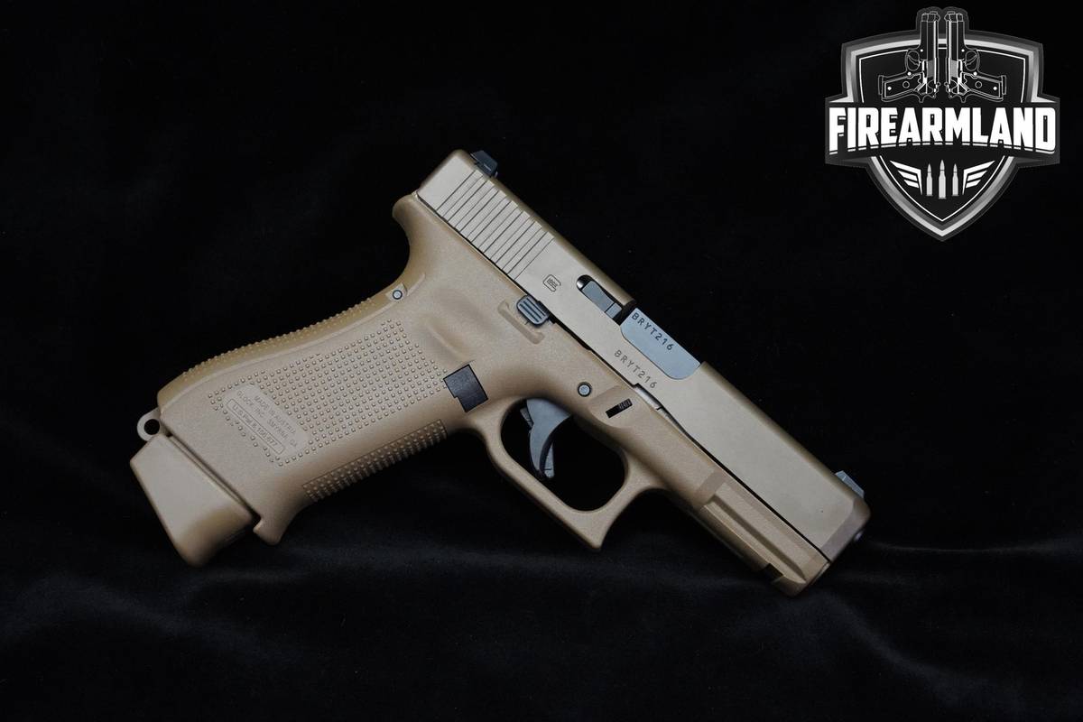 Glock 19X Crossover 9mm 4.02" Coyote nPVD Glock-G19X G19 Gen-5 +ORIG CASE