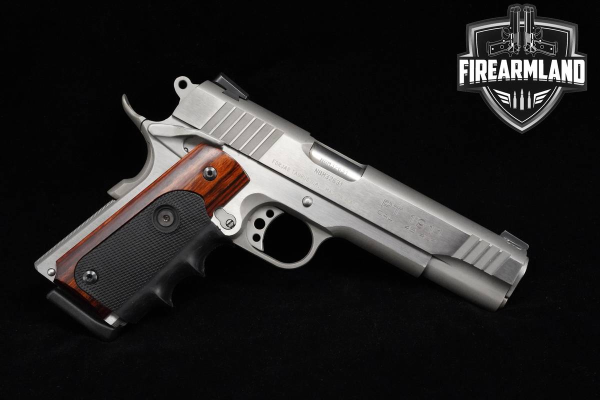 Taurus PT 1911 45 ACP 5" Stainless Taurus PT-1911 PT1911 Government