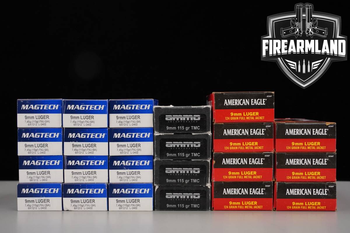 1150 Rounds! 9mm Ammo 9-mm Ammunition