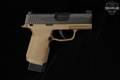 Sig Sauer P365 9mm Luger Two-Tone Black & Tan in Good Condition Image 3