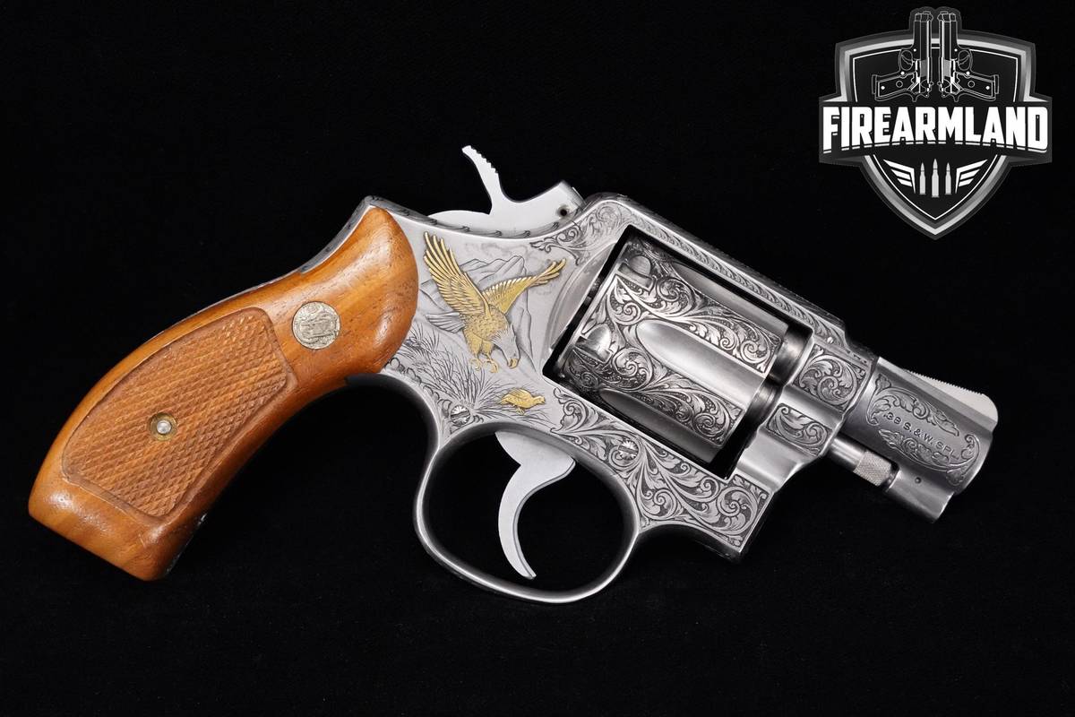 ENGRAVED Smith & Wesson Model 64-2 Custom 38 Special 2" S&W 64-2