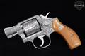 Smith & Wesson (S&W) Model 64-2 Custom Engraved .38 Spl. Stainless Steel in Excellent Condition Image 2