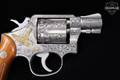 Smith & Wesson (S&W) Model 64-2 Custom Engraved .38 Spl. Stainless Steel in Excellent Condition Image 5