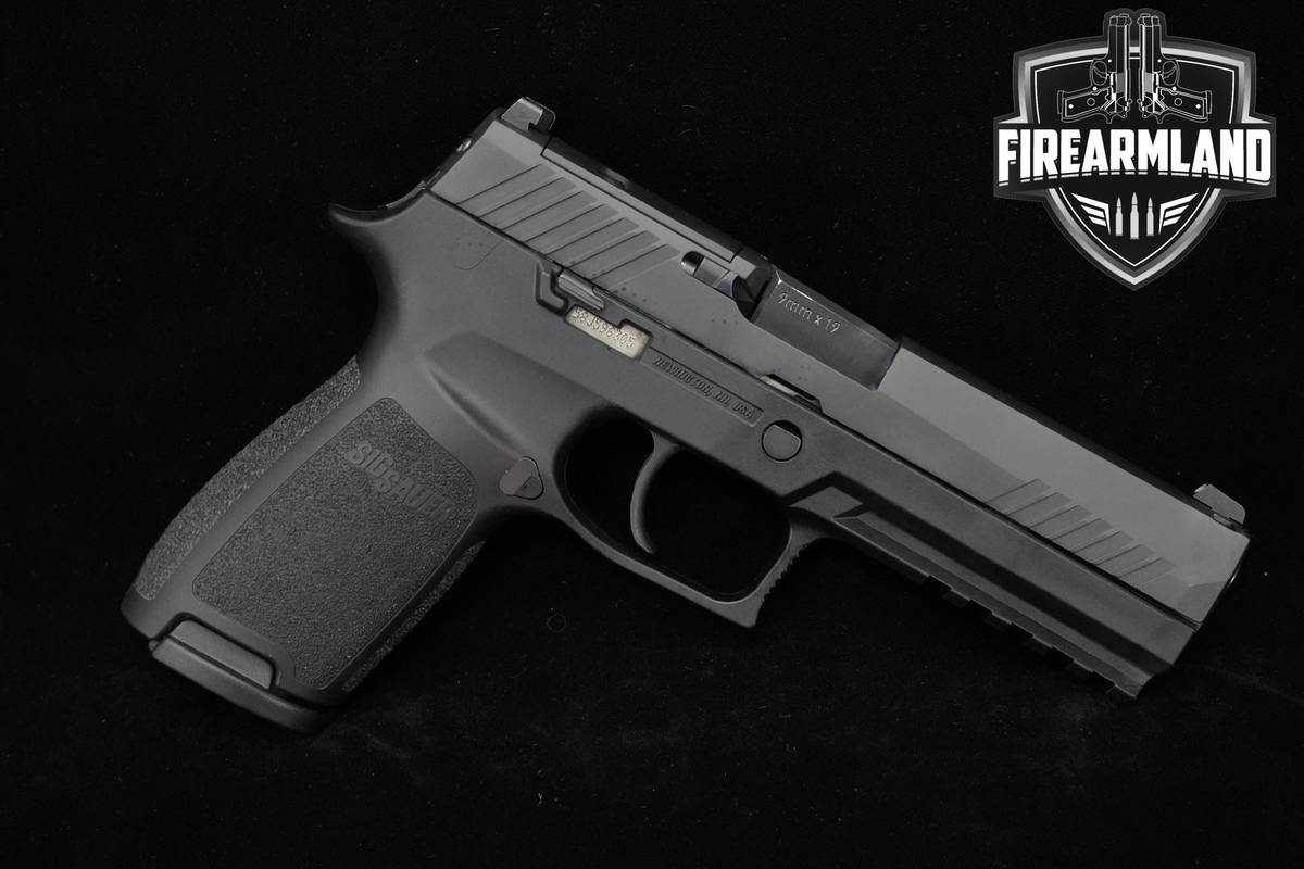 Sig Sauer P320 Full-Size 9mm 4.7" Nitron Sig-Sauer P320 +3 MAGS & ORIG CASE
