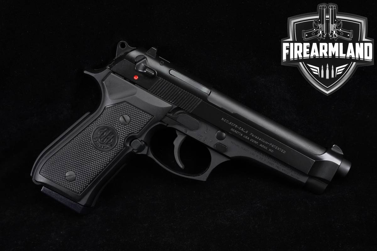 M9 SPEC Beretta 92FS 9mm 4.9" +2 MAGS & ORIG CASE