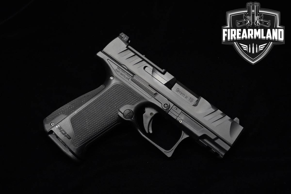Walther PDP F-Series 9mm 3.5" Walther +2 MAGS & ORIG CASE