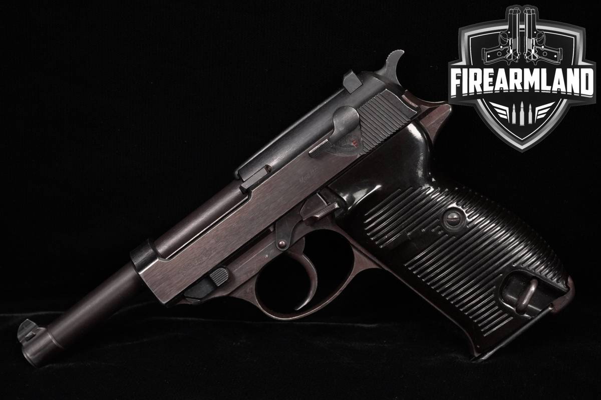 ALL MATCHING 1940 Walther Model HP 9mm 5" Blued P38 P 38 DA/SA