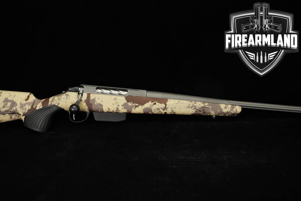 Tikka T3x Roughtech First Lite 6.5 PRC 24.3" T3-x THREADED +2 MAGS